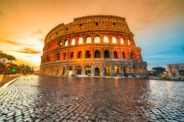 Visite privée du Colisée et des places de Rome depuis Civitavecchia